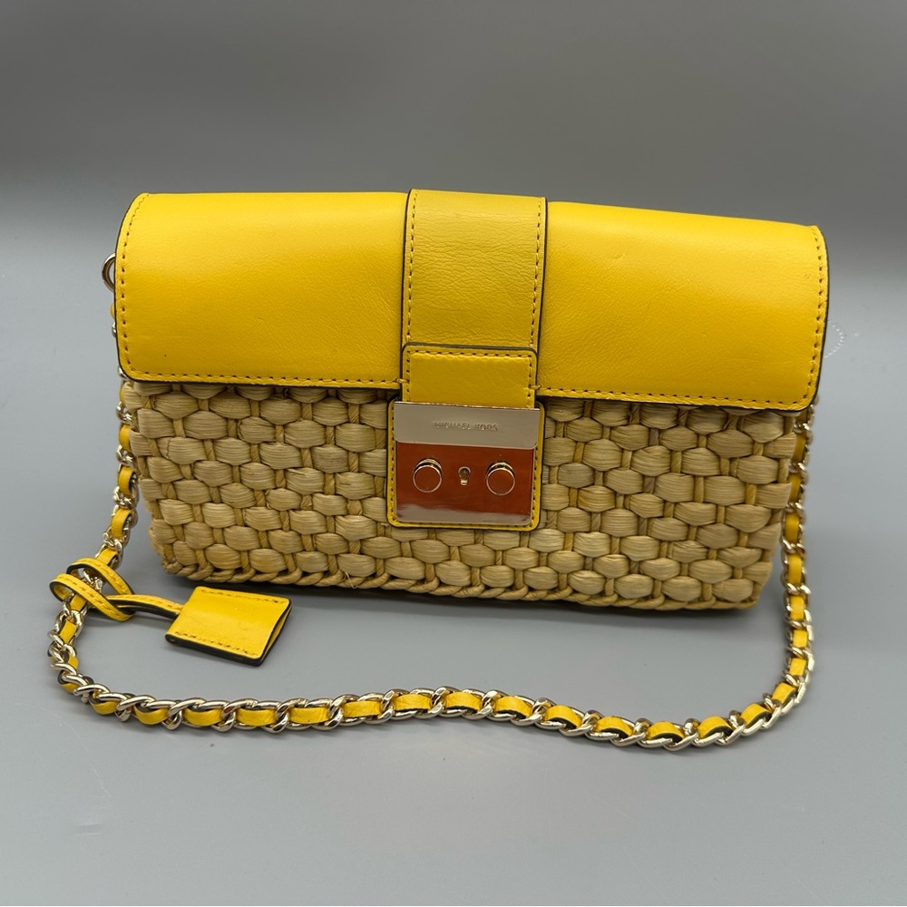 Michael Kors Gabriella Clutch Handbag, Shoulder Bag Purse